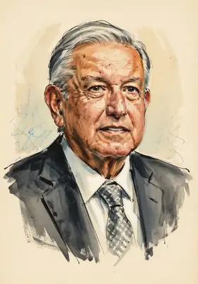 Portrait of Andrés Manuel López Obrador