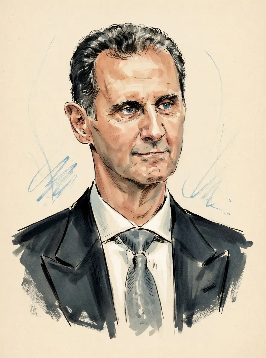 Portrait of Bashar Al Assad