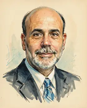 Portrait of Ben Bernanke