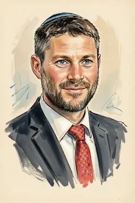 Portrait of Bezalel Smotrich