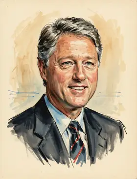 Portrait of Bill Clinton