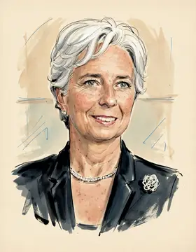 Portrait of Christine Lagarde