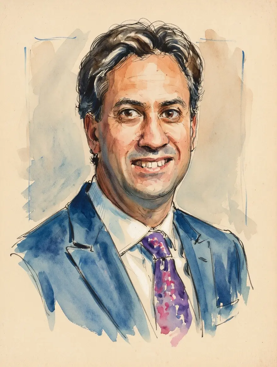 Portrait of Ed Miliband