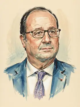 Portrait of François Hollande