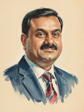Portrait of Gautam Adani