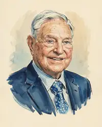 Portrait of George Soros