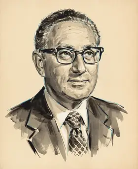 Portrait of Henry Kissinger