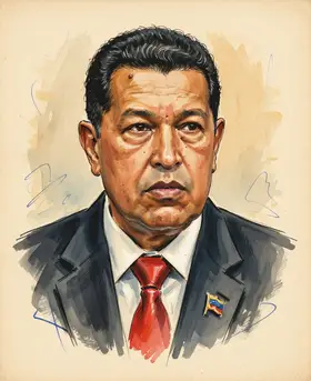 Portrait of Hugo Chávez