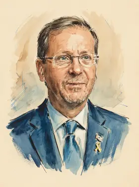 Portrait of Isaac Herzog