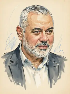 Portrait of Ismail Haniyeh