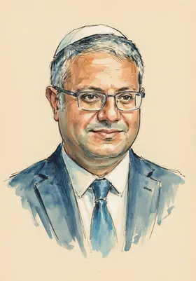 Portrait of Itamar Ben Gvir