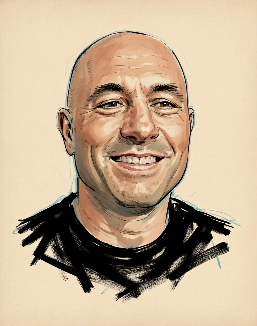 Portrait of Joe Rogan