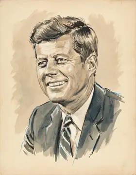 Portrait of John F. Kennedy