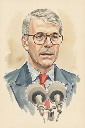 Portrait of John Major