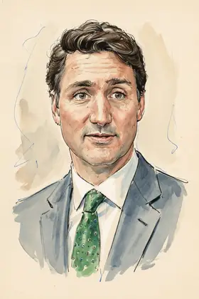 Portrait of Justin Trudeau