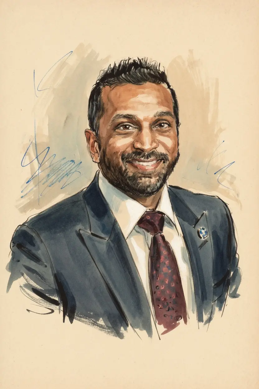 Portrait of Kash Patel