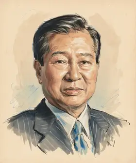 Portrait of Kim Dae Jung