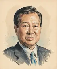 Portrait of Kim Dae Jung
