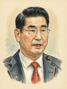 Portrait of Kim Yong Hyun