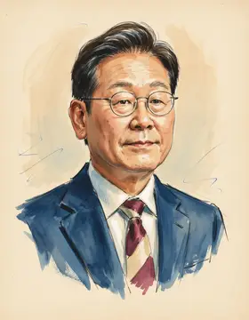 Portrait of Lee Jae Myung
