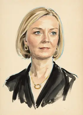 Portrait of Liz Truss