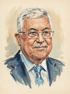 Portrait of Mahmoud Abbas