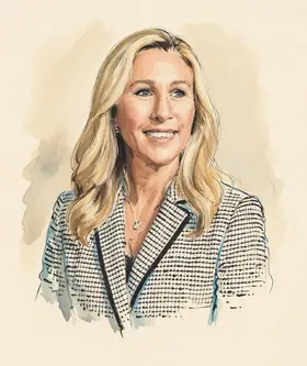Portrait of Marjorie Taylor Greene
