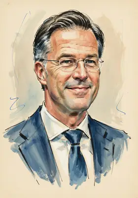 Portrait of Mark Rutte