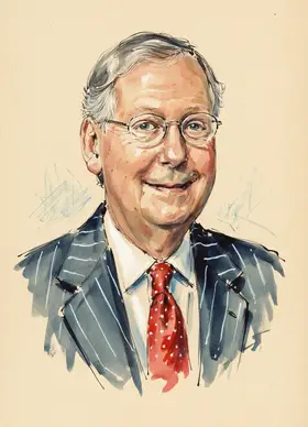 Portrait of Mitch McConnell