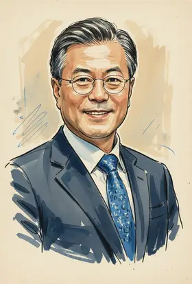 Portrait of Moon Jae-in