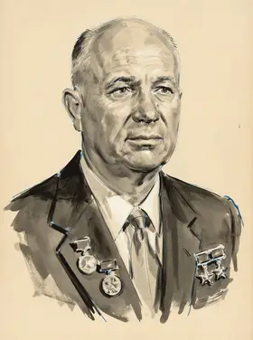Portrait of Nikita Khrushchev