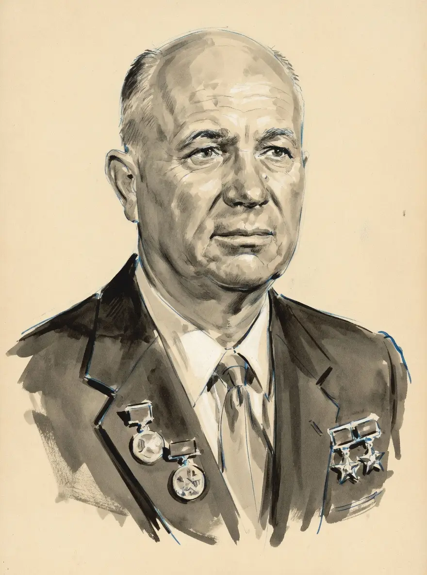 Portrait of Nikita Khrushchev