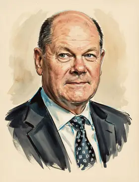 Portrait of Olaf Scholz