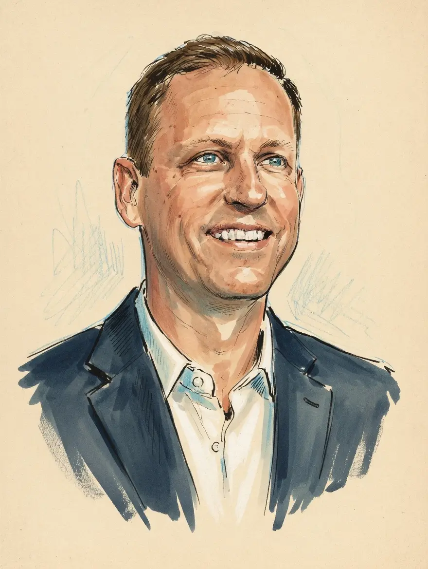 Portrait of Peter Thiel