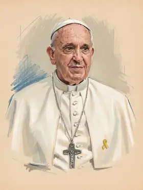 Portrait of Pope Francis