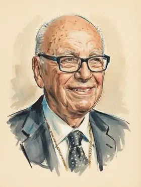 Portrait of Rupert Murdoch