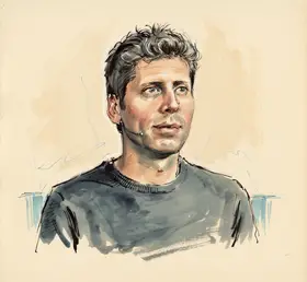 Portrait of Sam Altman