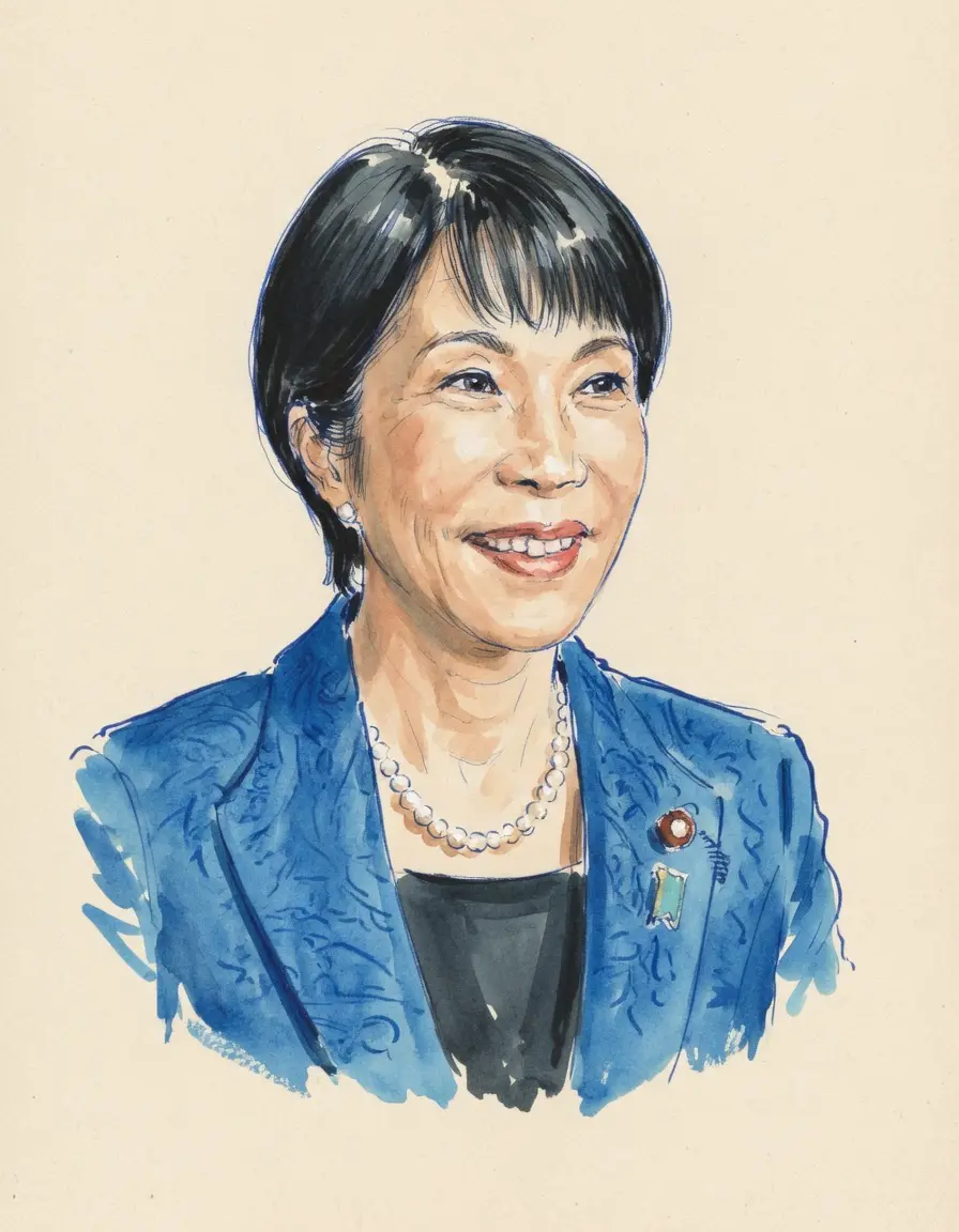 Portrait of Sanae Takaichi