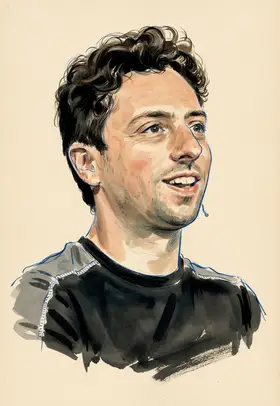 Portrait of Sergey Brin