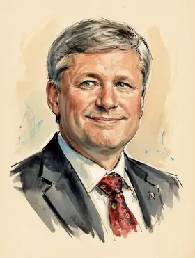 Portrait of Stephen Harper