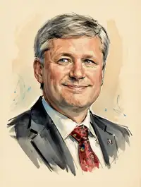 Portrait of Stephen Harper