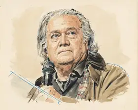 Portrait of Steve Bannon
