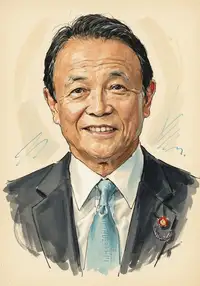 Portrait of Taro Aso