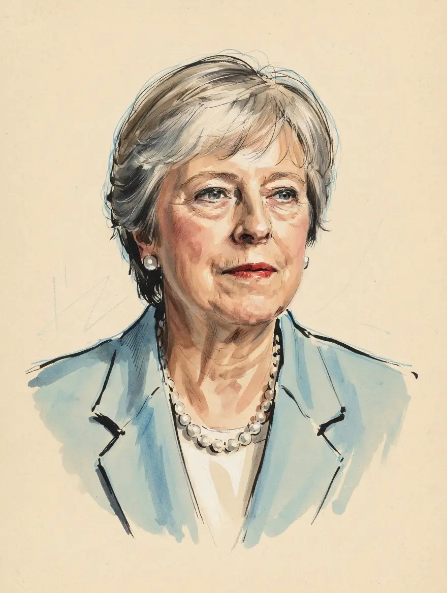 Portrait of Theresa May
