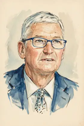 Portrait of Tim Cook