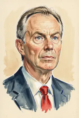 Portrait of Tony Blair