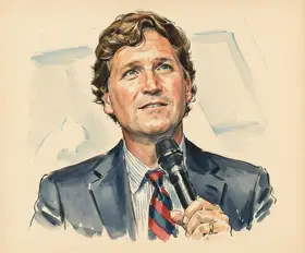 Portrait of Tucker Carlson