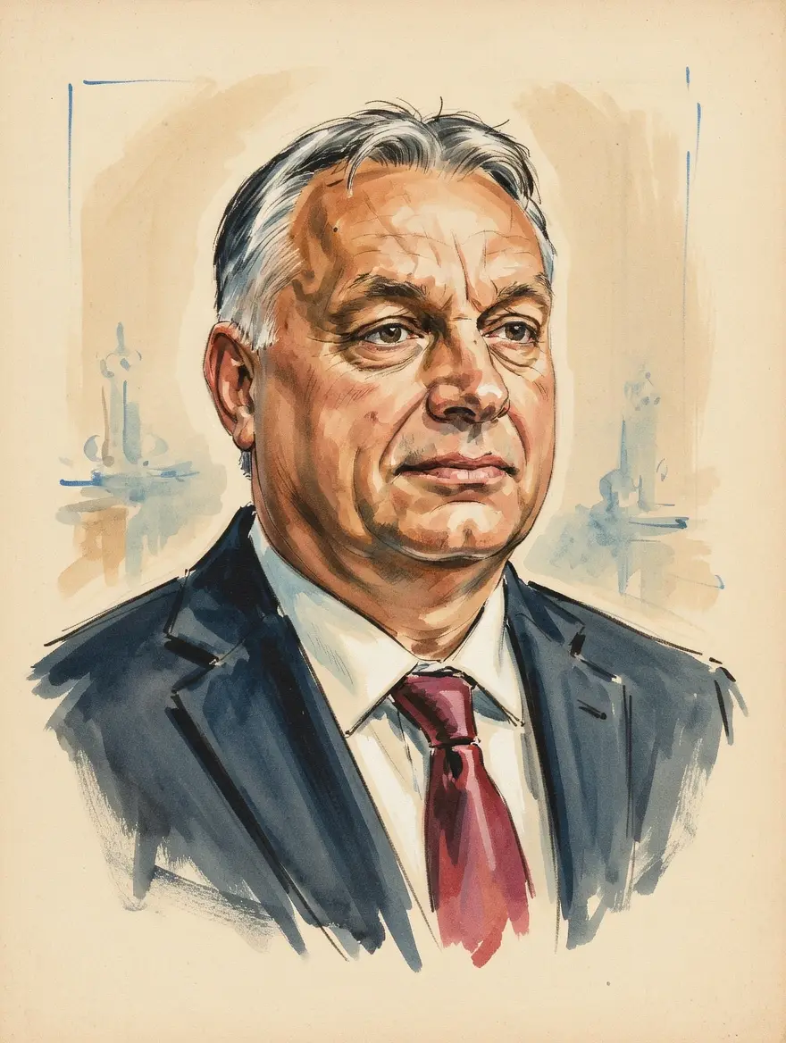 Portrait of Viktor Orban