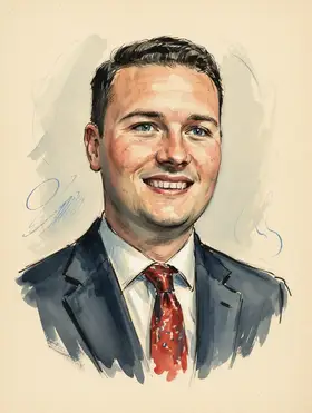 Portrait of Wes Streeting