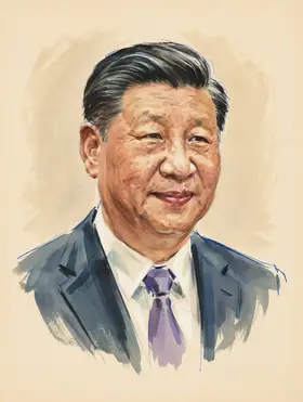 Portrait of Xi Jinping